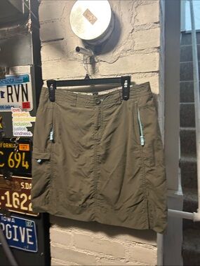 Eddie Bauer Mini Skort with Attached Shorts Women Regular Size 4